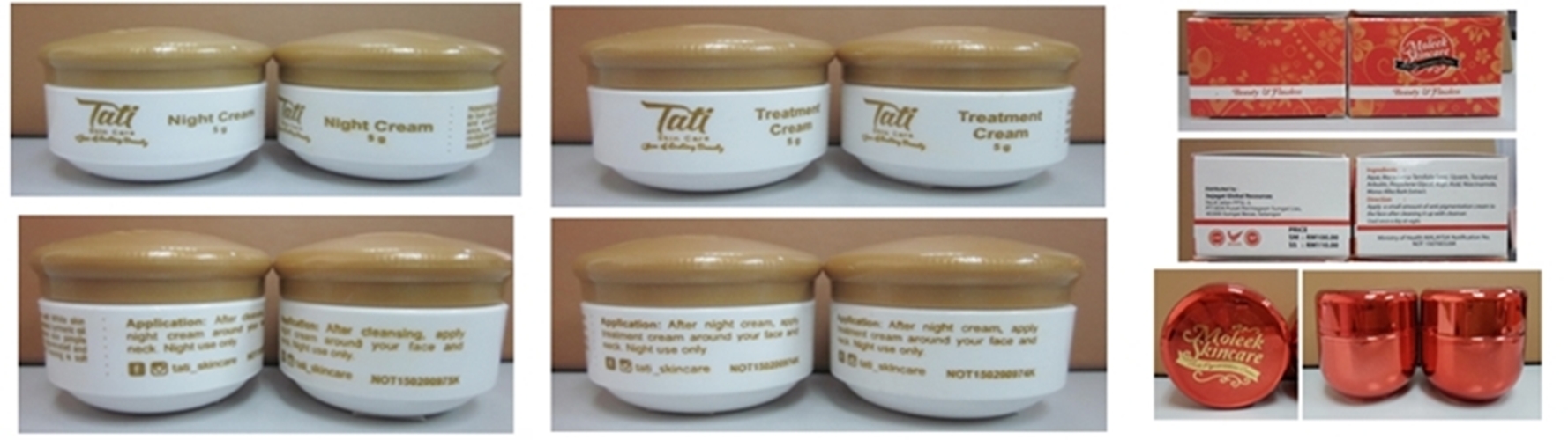 Produk Tati Skincare & Moleek Skincare Dikesan Mengandungi ...