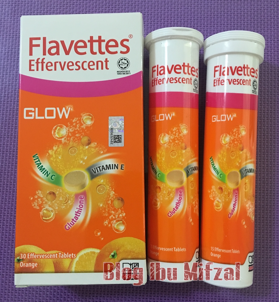 Kulit Sihat Dengan Flavettes Effervescent Glow Blog Ibu Mifzal